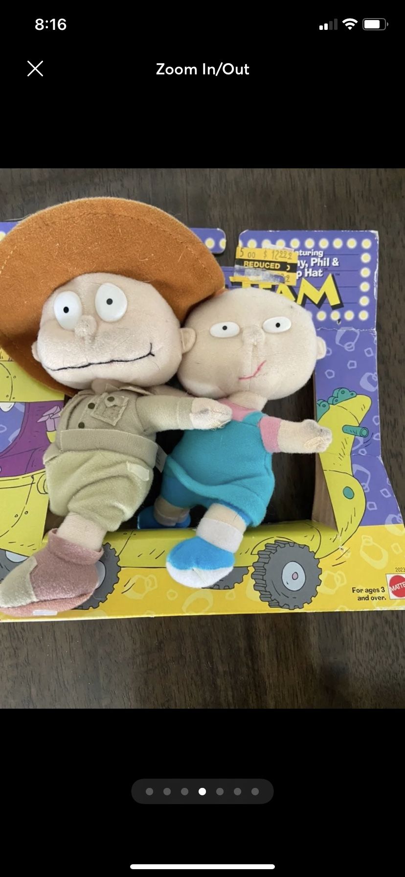 Vintage Rugrats Plush