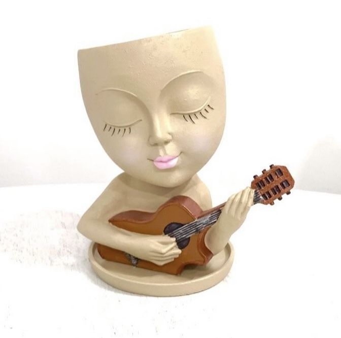 Face Planter Pot for Succulent Plants🪴 Read Description for size