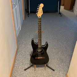 Fender Stratacoustic Acoustic Electric Guitar, Needs Work 