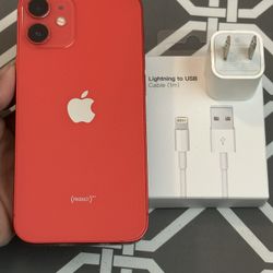 IPhone 12 MINI (128gb) Red UNLOCKED 
