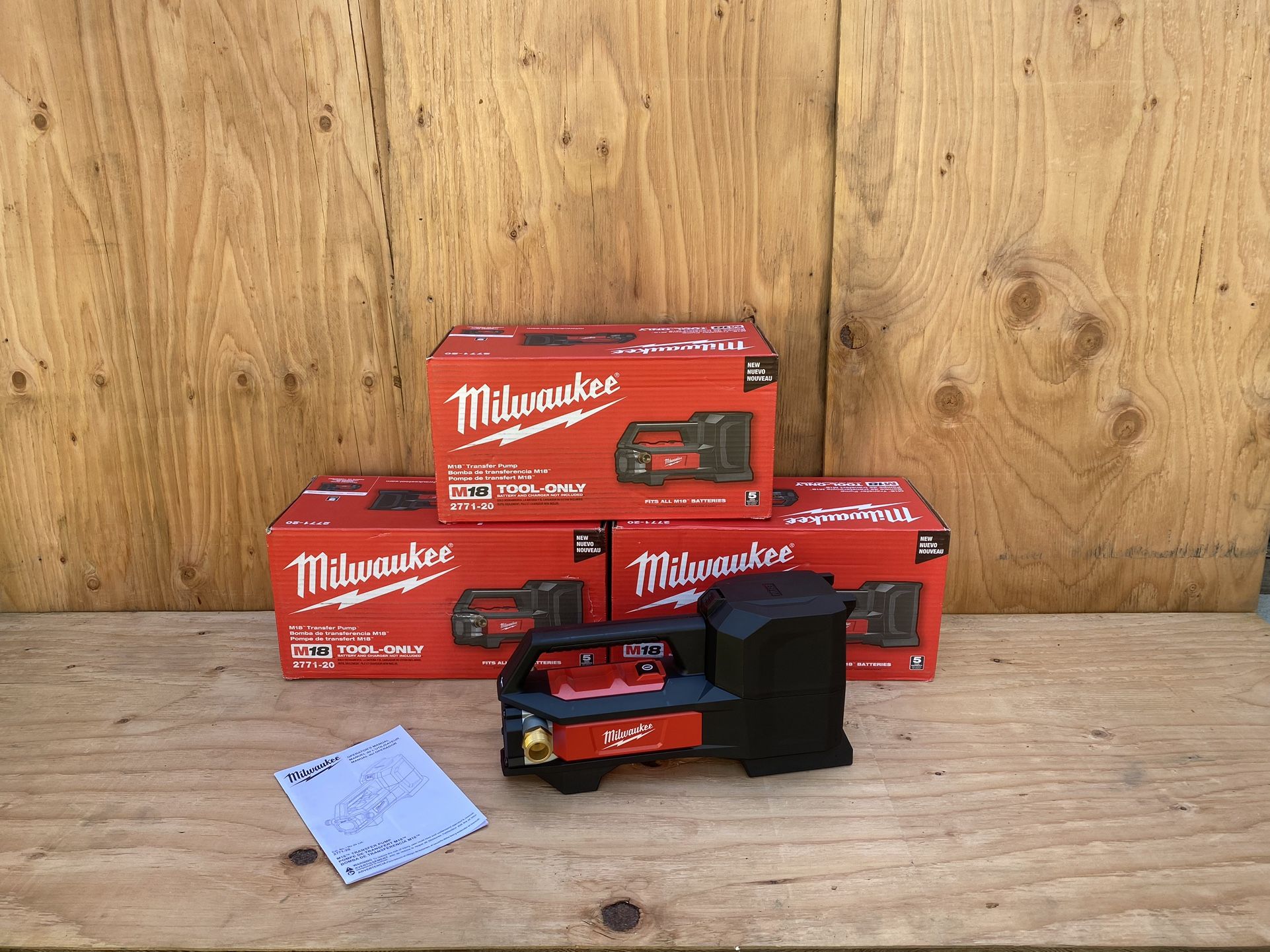 Milwaukee M18 Transfer Pump Model 2771-20 (Tool Only)