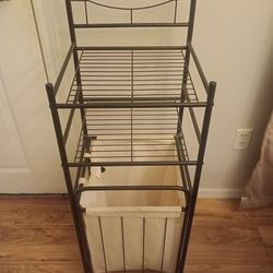  Storage Tower with Hamper