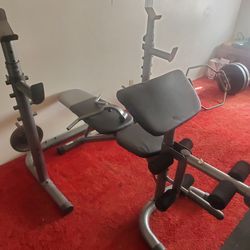 Olympic Bench With Attachments 