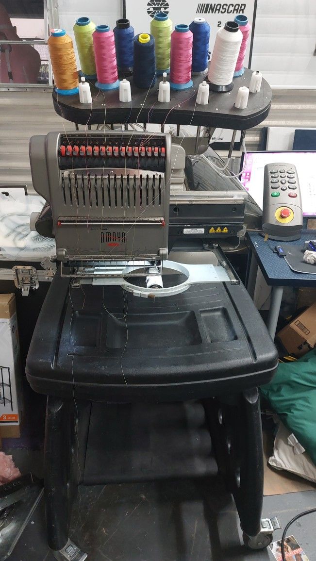 Melco Amaya XT 16 Needle Embroidery Machine
