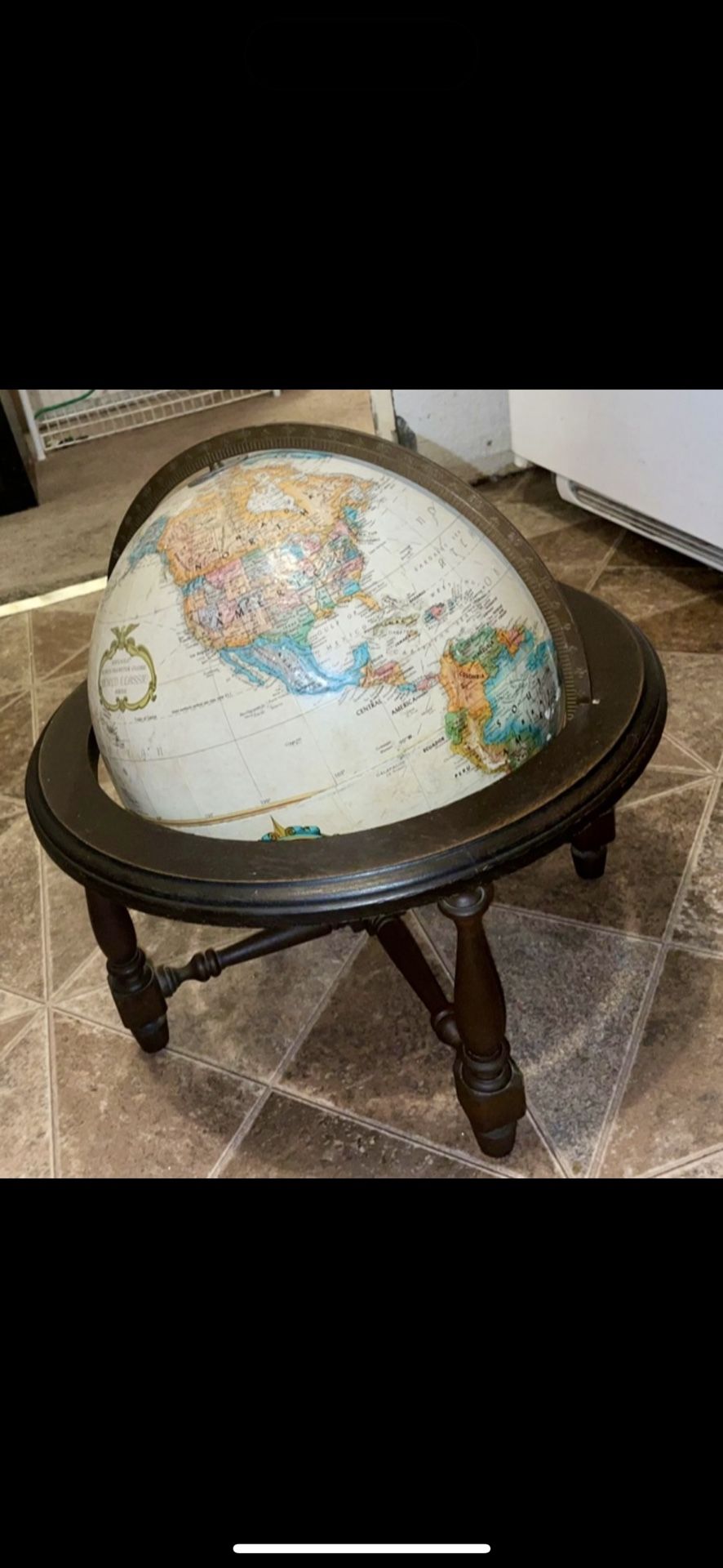 Vintage Replogle 12” Diameter Globe, World Classic Series