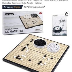 AMEROUS 11 Inches Magnetic Go Game Set