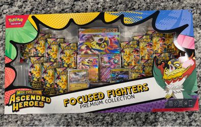 Ascended Heroes Focused Fighters Premium Collection (Sam's Club)