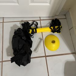 Football Training Ladder and parachute 