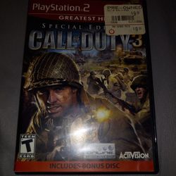 Call of Duty 3 on Playstation 2