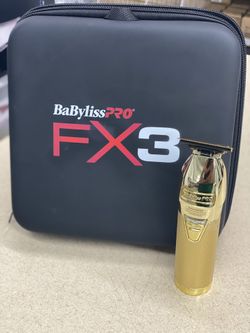 Brand New Gold Babyliss Trimmer With Free Babyliss Case