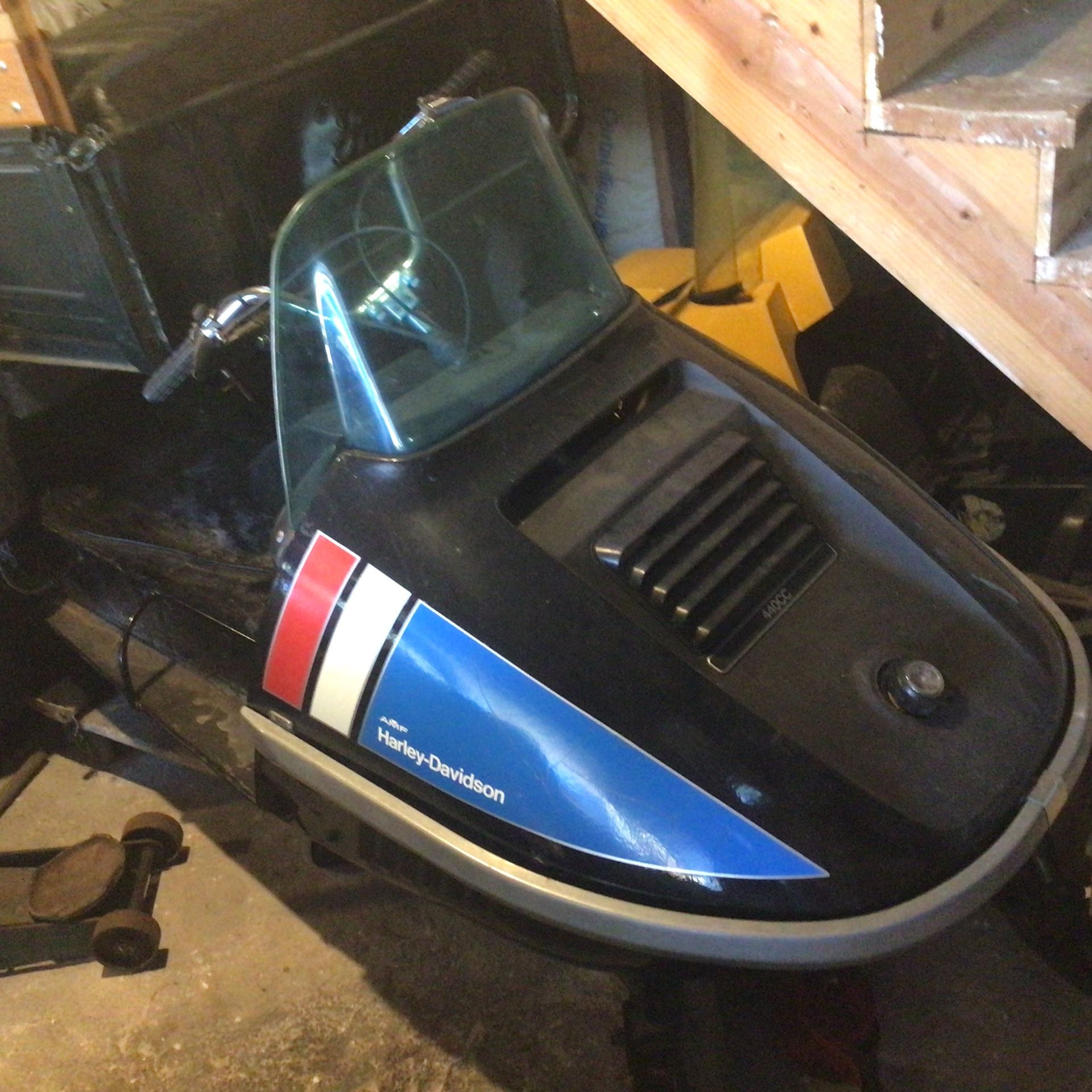 1972 AMF Harley Davidson Snowmobile