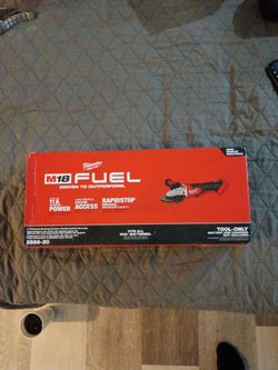 All New Milwaukee M18 FUEL Angle Grinder Tool-Only