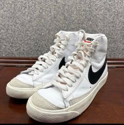 Nike Blazer Mid 77 Jumbo White Black High Top Sneakers