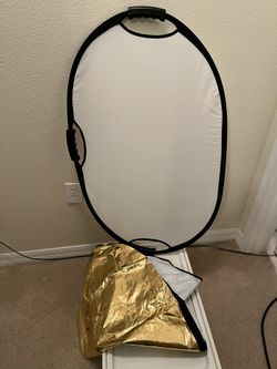 🌞 Selens 5-in-1 Collapsible Photography Reflector Kit + Arm Bracket — $30 Mulberry / Lakeland / Tampa Bay Area