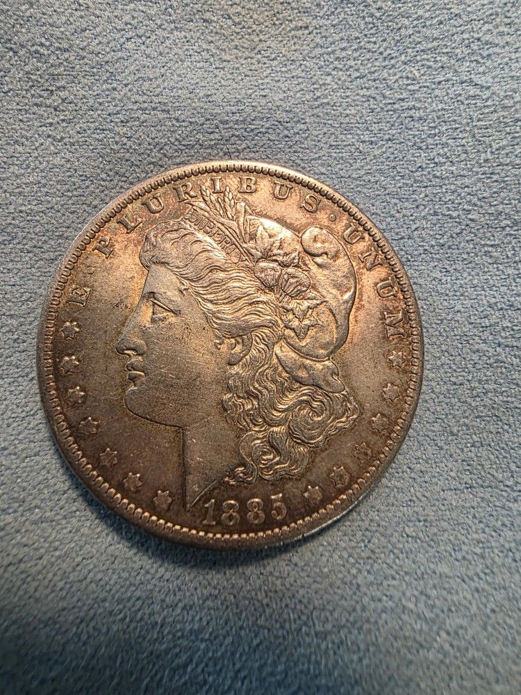 1885 O Morgan Silver Dollar 