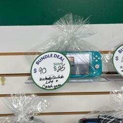 Nintendo Switch Lite With Crash Game