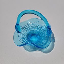 Blue Glass Basket