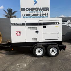 2016 Multiquip Whisperwatt 125 Kva Diesel Generator