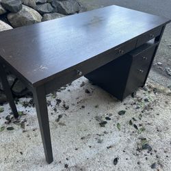 West Elm Desk And Filing Cabinet
