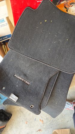 Subaru forester floor mats