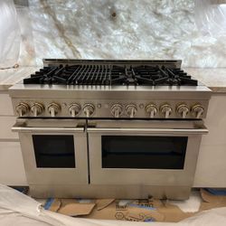 JennAir RISE 48 Inch Wide 6.3 Cu. Ft. Free Standing Dual Fuel Range with JennAir Connect and Grill