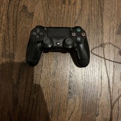 PS4 controller with charger