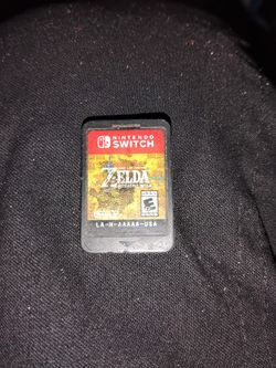 Zelda Breath Of The Wild. Switch