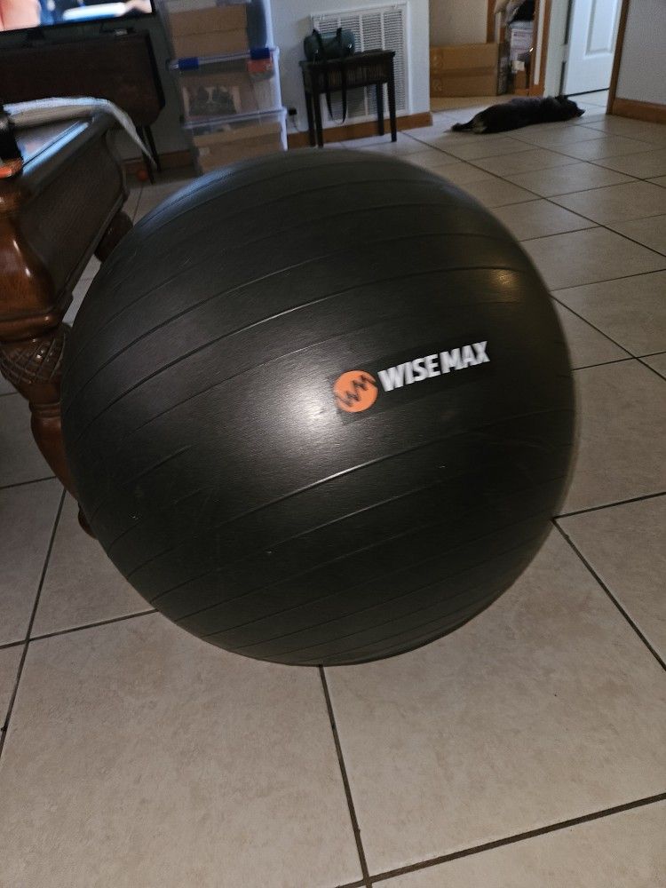 STABILITY BALL w resistance bands