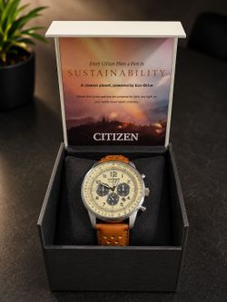 Citizen Eco-Drive Chronograph Watch (Model CA4500-08X)