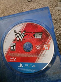 Ps4 wwe pick up olny