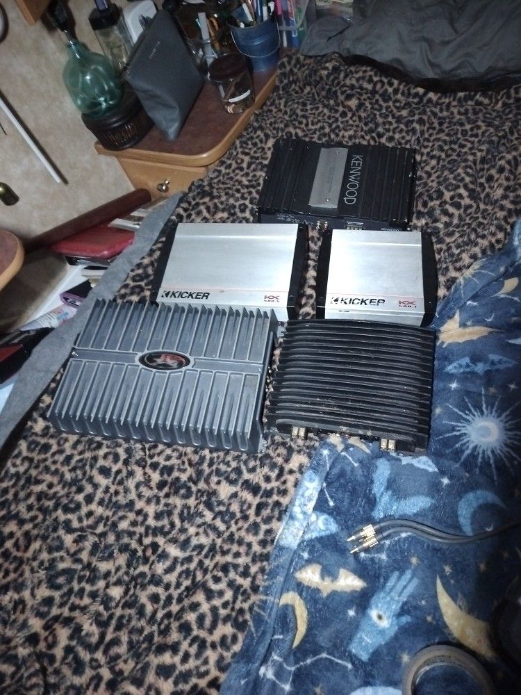 Amplifiers Rockford Fosgate/Kenwood