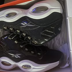 Reebok Mid Question Mens Sz 10