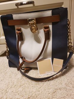 Michael Kors large leather handbag