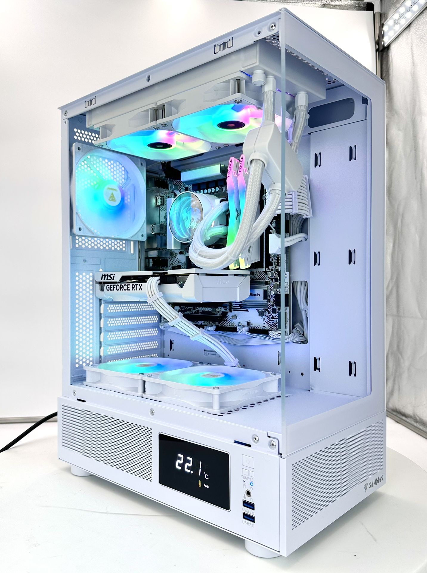 *NEW* NVIDIA RTX 5060 Intel i5-12400F 32GB DDR5 RAM 1TB SSD RGB Gaming Computer