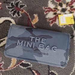 Marc Jacobs The Mini Bag Camo Jacquard Shoulder Bag