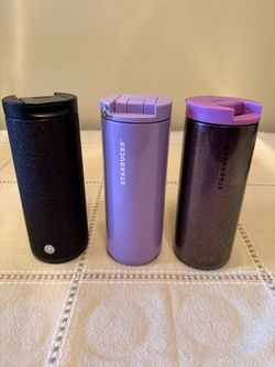 Set of 3 Starbucks Tumblers