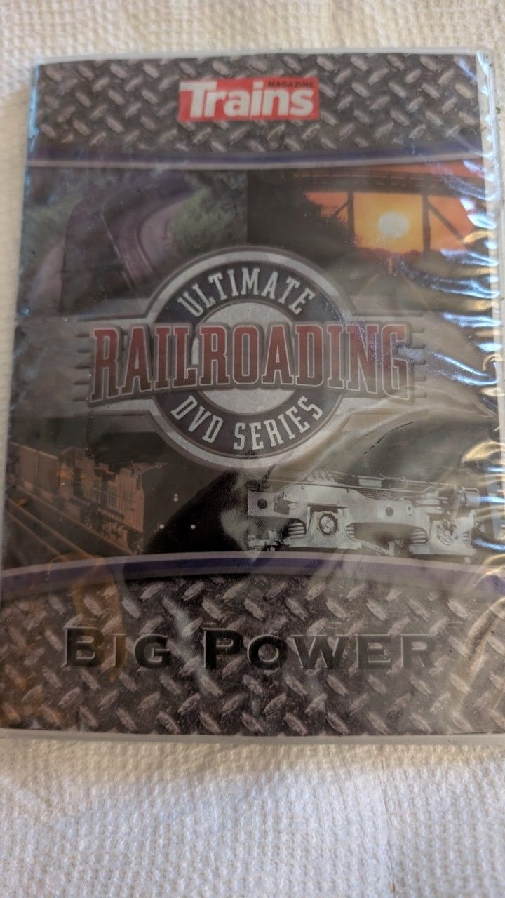 NEW Trains DVD Series Big Power Ultimate Power Railroading 6 Chapters In This One. East Or West