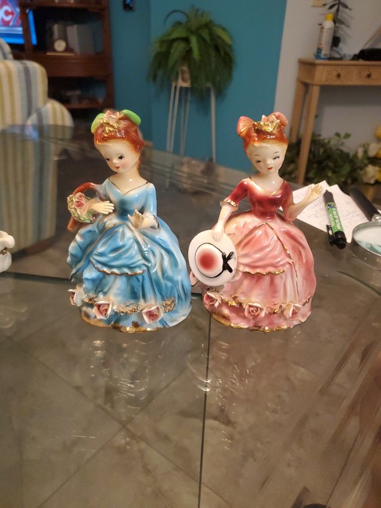 Vintage Orion Japan Porcelain Ladys