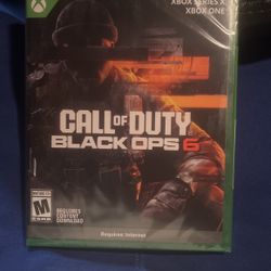 Xbox Call Of Duty Black ops 6