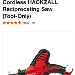 MILWAUKEE HACKZALL RECIP SAW
