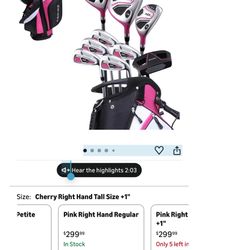Woman’s Golf Club Set