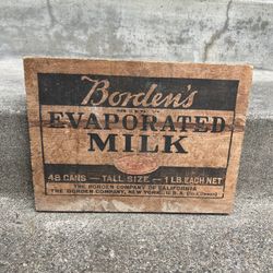 1920s Borden Milk Sign