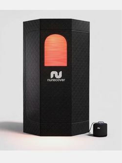 Nurecover Portable Steam Sauna Tent Full Body Home Spa Red Light Therapy Indoor