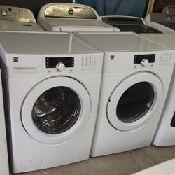 Kenmore  Front Load Washer And Dryer Set Both Works Good 60 Days Warranty 