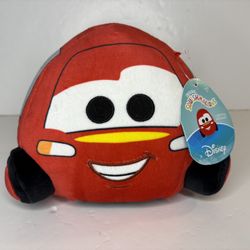 Disney Pixar Cars Lightning Mcqueen Squishmallow  Plush