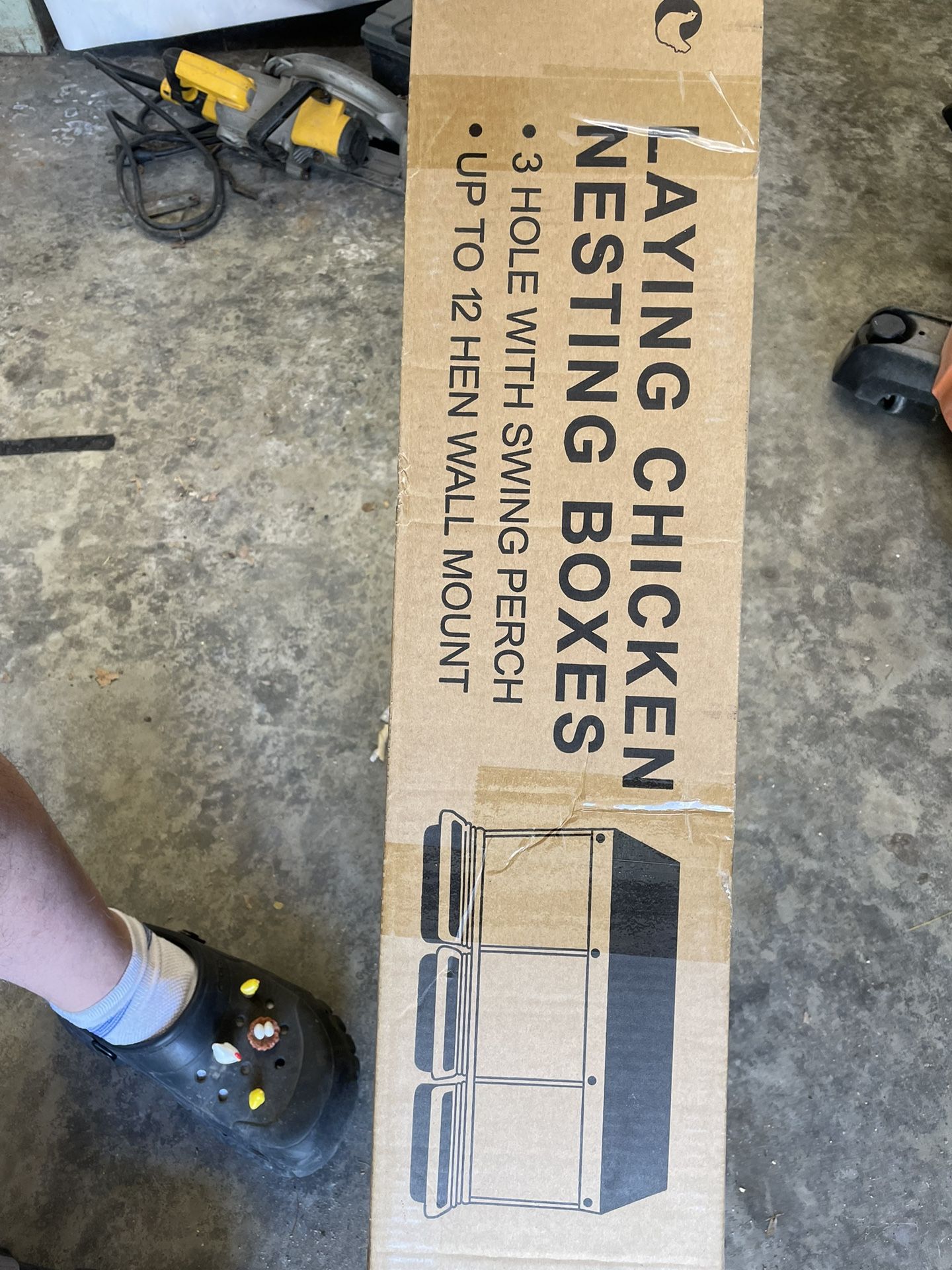 Laying Boxes 3 Hole