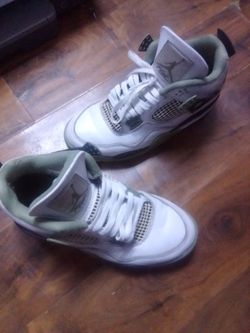 Jordan 4 olive green