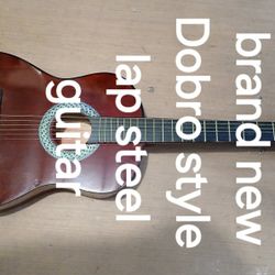 Brand New Starter Dobro Style Lap Steel Guitar, Great For Learning On 
