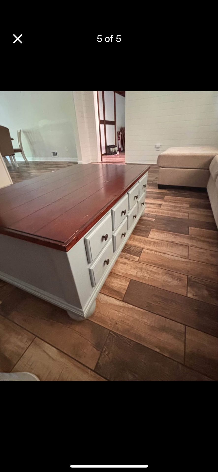 Coffee Table With Drawers