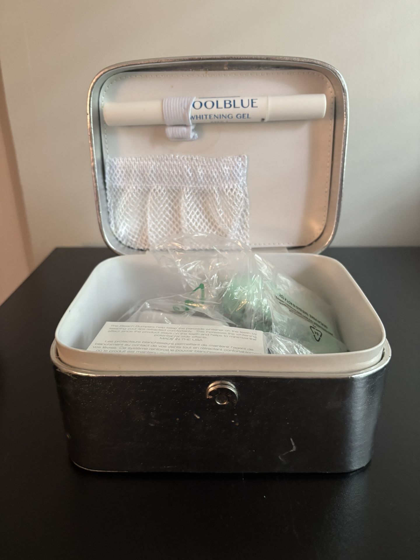 Coolblue Teeth Whitening Kit Open Box Unused w/ Gel, Trays & Case